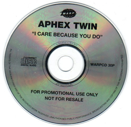 Aphex Twin – I Care Because You Do (1995, CD) - Discogs