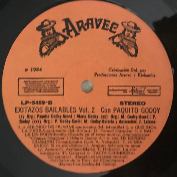 last ned album Paquito Godoy - Exitos Bailables De Mi Tierra Vol 2