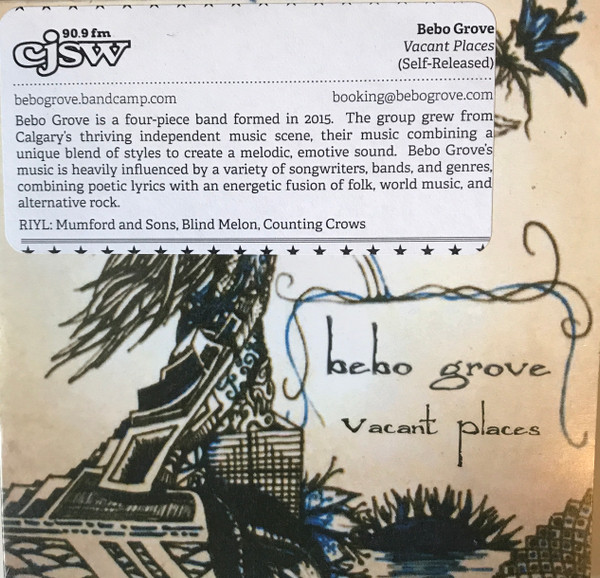 ladda ner album Bebo Grove - Vacant Places