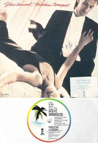 Steve Winwood – Freedom Overspill (1986, Vinyl) - Discogs