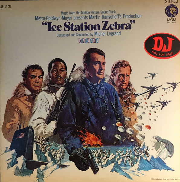 Michel Legrand Ice Station Zebra 1968 Vinyl Discogs