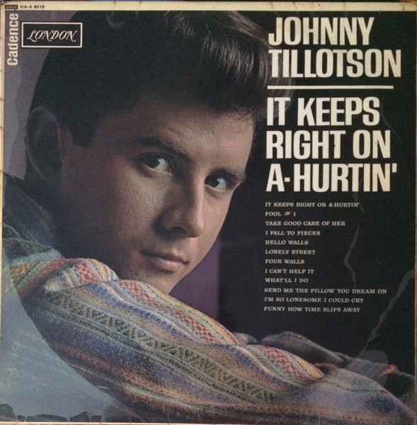 Johnny Tillotson – It Keeps Right On A-Hurtin (1962