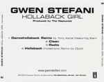 Cover of Hollaback Girl (Remixes), 2005, CDr