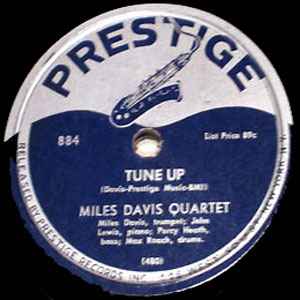 The Miles Davis Quartet - Tune Up / Smooch album cover