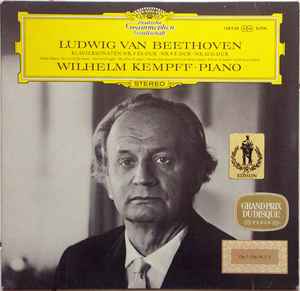 Klaviersonaten Nr. 4 Es-Dur • Nr. 9 E-Dur • Nr. 10 G-Dur - Ludwig van Beethoven, Wilhelm Kempff