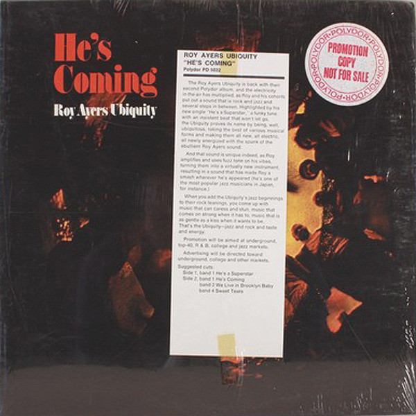 Roy Ayers Ubiquity – He's Coming (1972, Gatefold, Monarch Pressing