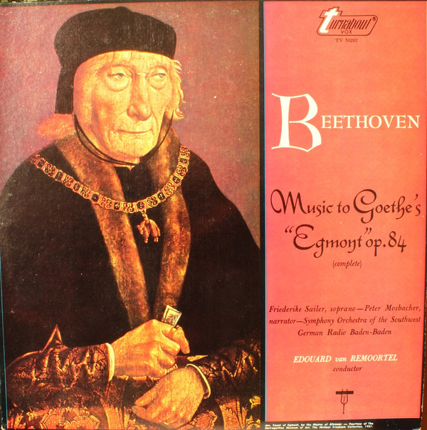 descargar álbum Beethoven, Edouard Van Remoortel - Music To Goethes Egmont Op 84 Complete