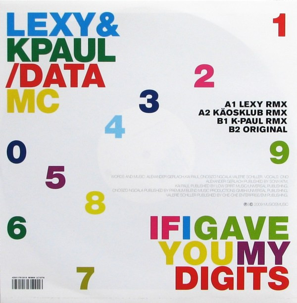 télécharger l'album Lexy & KPaul Data MC - If I Gave You My Digits