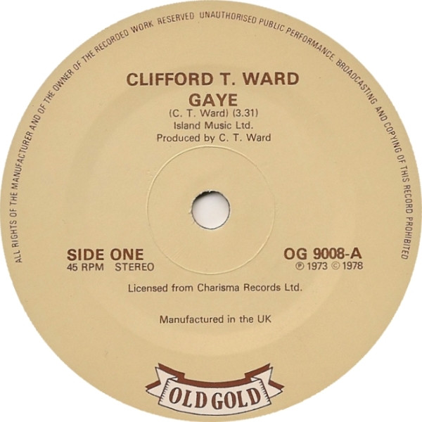 ladda ner album Clifford T Ward - Gaye Scullery