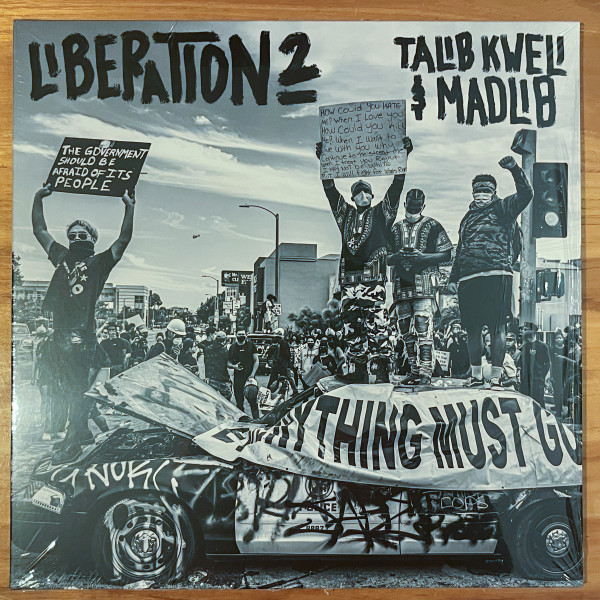 Talib Kweli, Madlib – Liberation 2 (2023, Black & White Swirl, Vinyl 