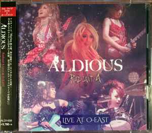 1MC13 CD Aldious Radiant A Live at O-EAST