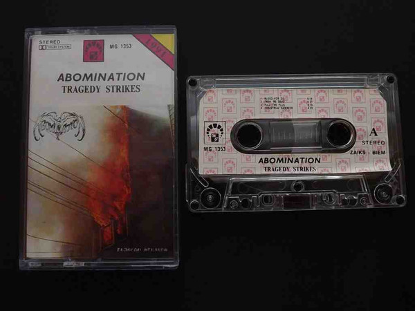 Abomination – Tragedy Strikes (1991, CD) - Discogs