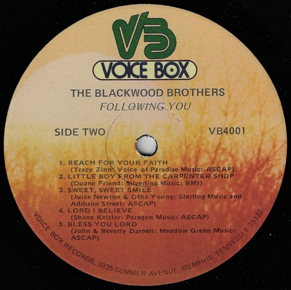 last ned album The Blackwood Brothers - Following You