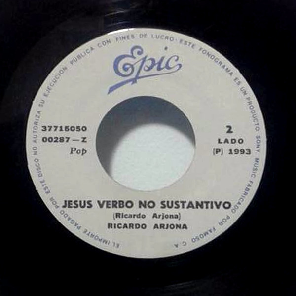 ladda ner album Ricardo Arjona - Mujeres Jesus Verbo No Sustantivo