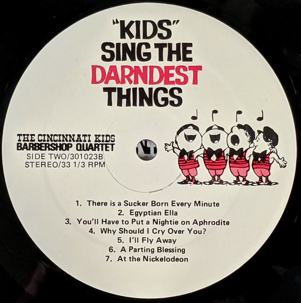 Album herunterladen The Cincinnati Kids Barbershop Quartet - Kids Sing The Darndest Things