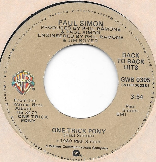 ladda ner album Paul Simon - Late In The Evening One Trick Pony