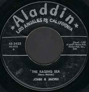 Pochette de l'album John & Jackie - The Raging Sea / Little Girl