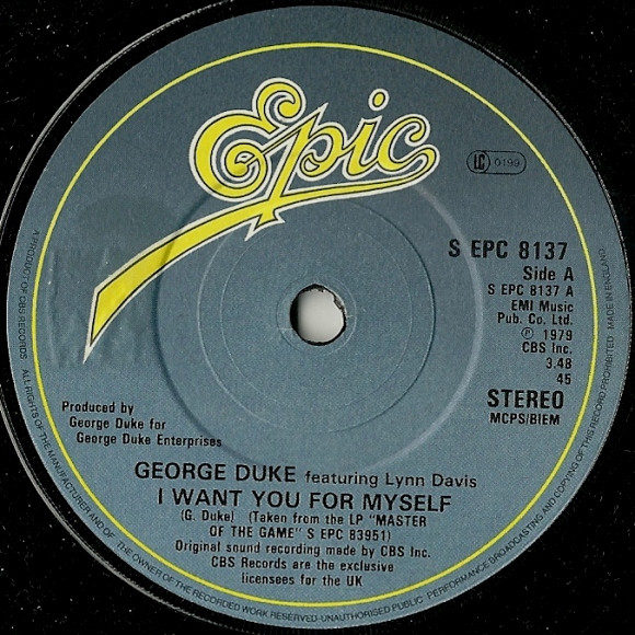 télécharger l'album George Duke - I Want You For Myself Dog Man