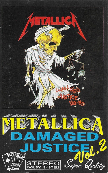 Metallica – Damaged Justice Tour '89 (1991, Thick Cd Box, CD 