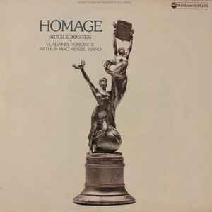 Arthur Mac Kenzie - Homage To Artur Rubinstein And Vladamir Horowitz album cover