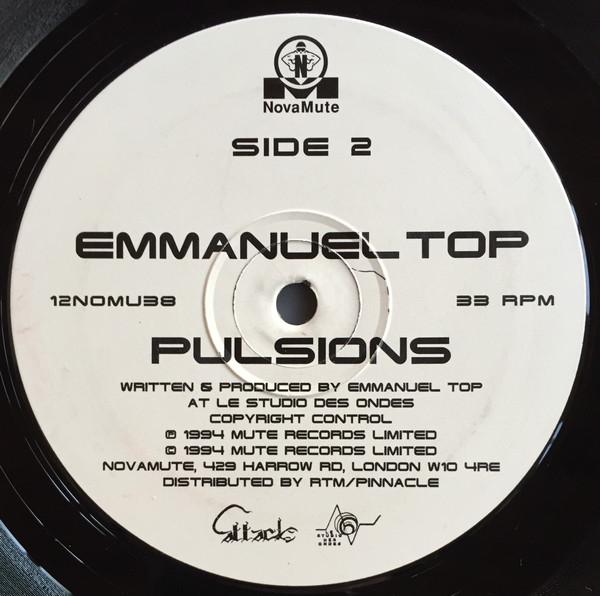 descargar álbum Emmanuel Top - Lobotomie Pulsions