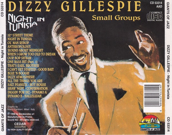 last ned album Dizzy Gillespie - Night In Tunisia