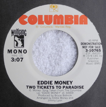 Two tickets to paradise Eddie Money shirt - Kingteeshop