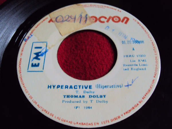 descargar álbum Thomas Dolby - Hyperactive Hiperactivo