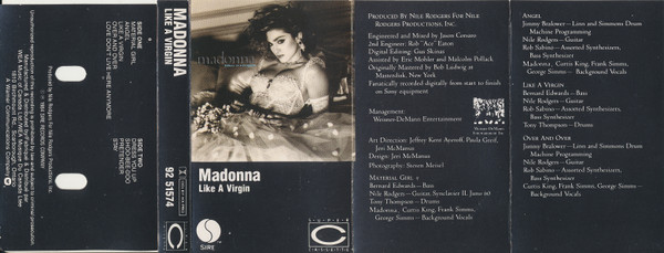 Madonna - Like A Virgin | Sire (92 51574) - 5