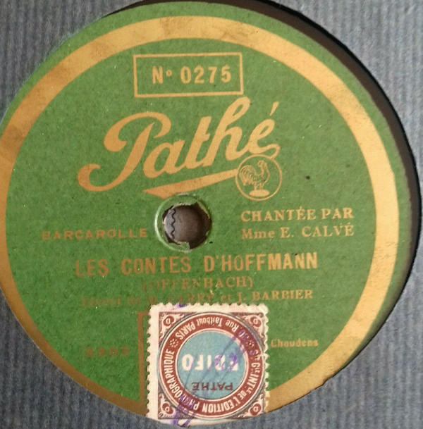 lataa albumi Mme E Calvé, Offenbach, Gounod - Les Contes DHoffmann Célèbre Sérénade