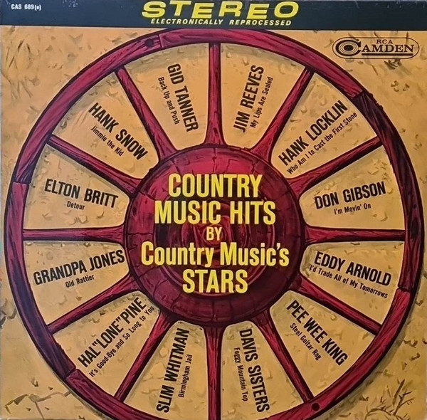 Country Music Hits By Country Music's Stars (1962