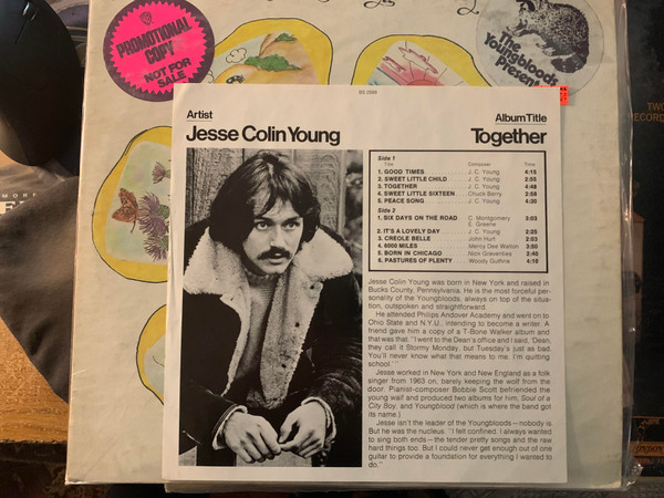 Jesse Colin Young - Together | Warner Bros. Records (BS 2588) - 6