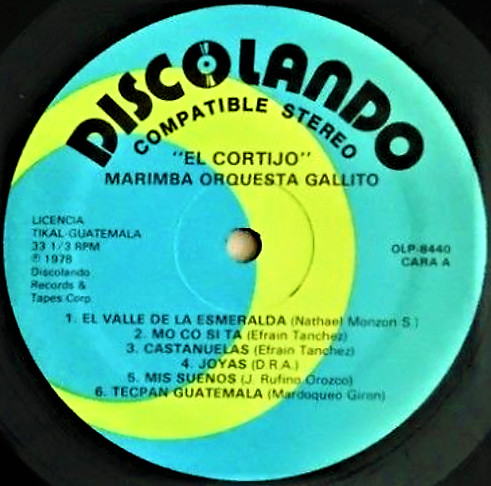 Album herunterladen Marimba Orquesta Gallito - El Cortijo