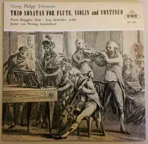 Georg Philipp Telemann - Trio Sonatas For Flute, Violin And Continuo album cover