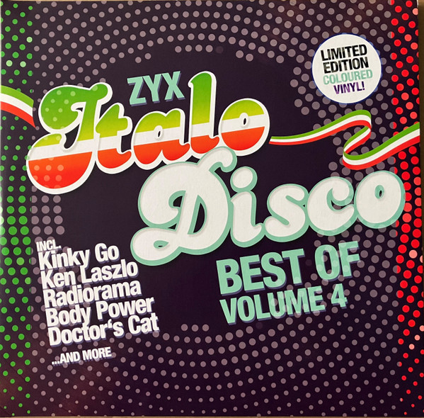 ZYX Italo Disco - Best Of - Volume 4 (2022, Pastel Green , Vinyl 