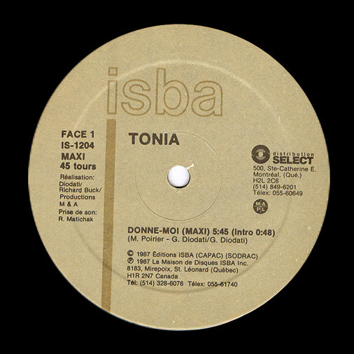 ladda ner album Tonia - Donne Moi