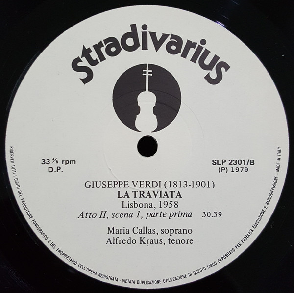 last ned album Giuseppe Verdi, Maria Callas, Alfredo Kraus, Franco Ghione - La Traviata