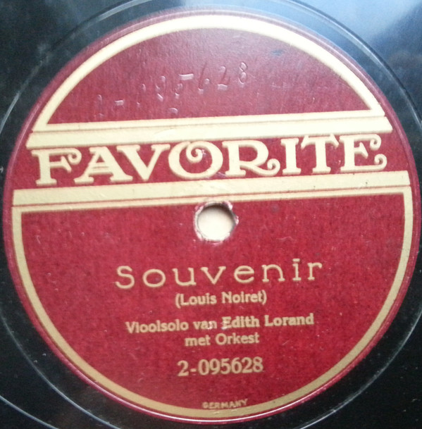 Album herunterladen Edith Lorand - Souvenir Romanze