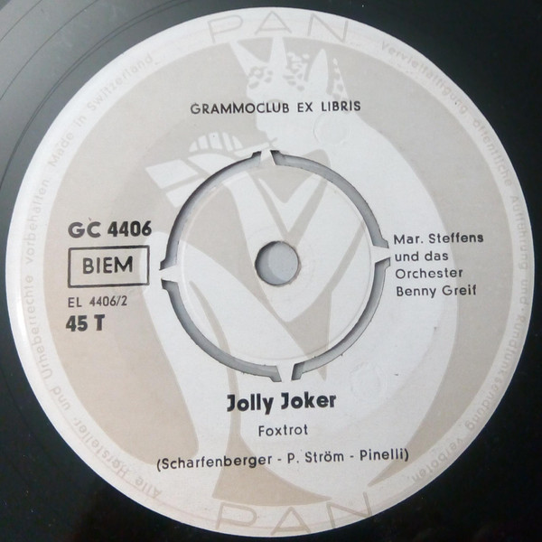 lataa albumi Gert Fenner, Mar Steffens Und Das Orchester Benny Greif - Tom Dooley Jolly Joker