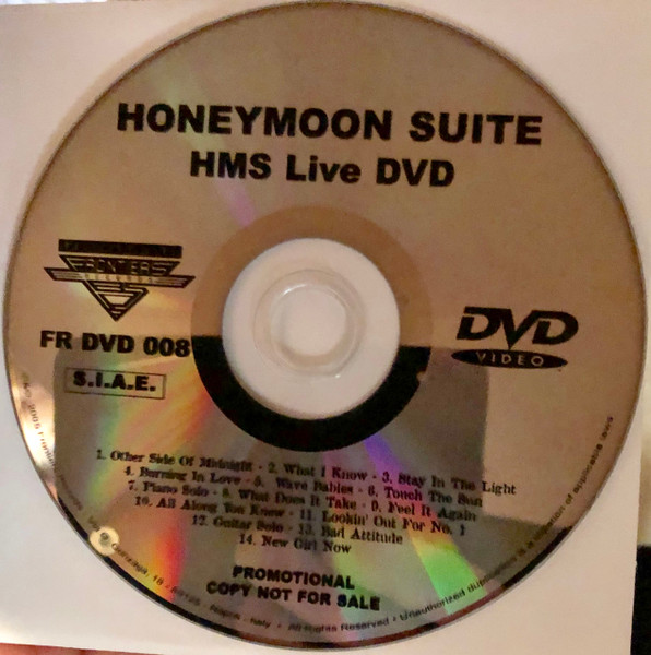 Honeymoon Suite – HMS Live (2005, DVD) - Discogs