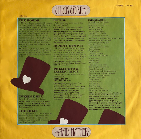 Album herunterladen Chick Corea - The Mad Hatter