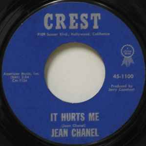 Jean Chanel - It Hurts Me / Turn Around And Walk Away album cover
