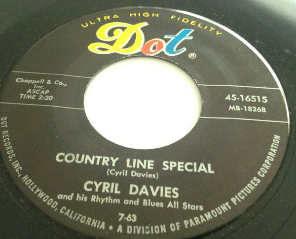 Cyril Davies And His Rhythm And Blues All Stars – Country Line