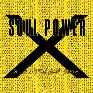 Soul Power S D Straight Edge Demo 16 Yellow Cassette Discogs