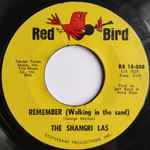 Cover of Remember (Walkin' In The Sand), 1964, Vinyl