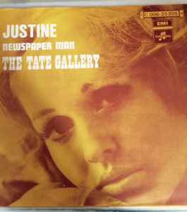 The Tate Gallery - Justine / Newspaper Man album cover