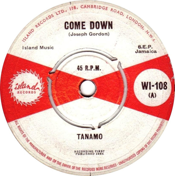 Lord Tanamo - Come Down / I'm Holding On | Releases | Discogs