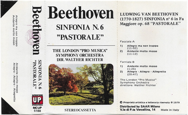 télécharger l'album Ludwig van Beethoven - Sinfonia No 6 Pastorale