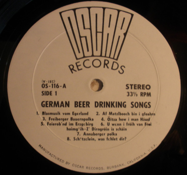 baixar álbum Various - German Drinking Songs