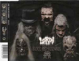 Lordi - Blood Red Sandman album cover